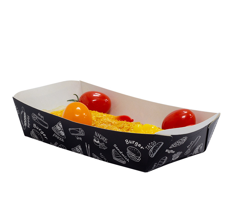 Лоток под хот-дог 185*95*45 Complement Black уп50-200 арт.0309-081