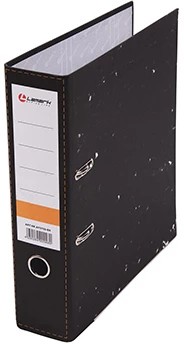 Папка-регистр 7,5см Lamark700@ мрамор уп50 арт.1001-015
