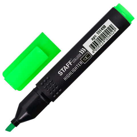 Текстмаркер STAFF College STICK HL-497 зеленый арт.0159-019-1