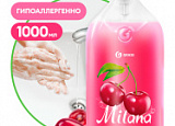 Мыло-крем жидкое 1л GRASS MILANA ассорти дозатор арт.0601-079