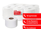 Туал. бумага Лайма 2-сл. 170м Т2 уп12 арт.0314-019