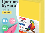 Бумага А4 BR интенсив желтая (пач-100л) арт.0215-051