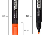Текстмаркер STAFF College STICK HL-497 оранж арт.0159-019-4