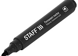 Маркер перм. Staff "Basic Budget PM-125" черн. уп12 арт.0158-023-1