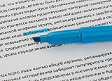 Текстмаркер Attache-257234 голубой арт.0159-010-3