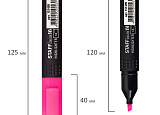 Текстмаркер STAFF College STICK HL-497 розовый арт.0159-019-3