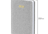Ежедневник 2027 А5 BR Sparkle серебро арт.0207-022