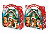 Кор. НовоГод. 1500гр Зверюшки УФ-лак уп140 арт.0906-054
