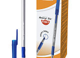 Ручка шар. BIC "Round Stic Exact" рез.упор синяя 0,7мм арт.0151-021