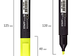 Текстмаркер STAFF College STICK HL-497 желтый арт.0159-019-2