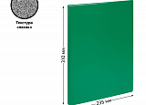 Папка-файл  60 отд. Стамм-32210 зеленая 600мк арт.1005-033-3