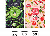 Книга д/рецептов А5 80л 12139 Бон Аппетит арт.0208-047