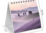 Календарь домик перекидн. 2026 BR Пейзаж 100*100мм арт.0203-057