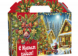 Кор. НовоГод. МГК 1,0кгХ Ларец Рождество уп60 арт.0906-131