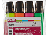 Набор текстовыделителей 4цв Attache Colored арт.0159-013