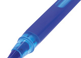 Ручка шар. BR Extra Glide Soft Blue синяя рез.упор (масл.) уп24 арт.0150-065
