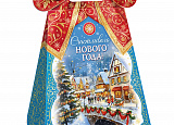 Кор. НовоГод.  700грХ Пакет с бантом уп200 арт.0906-118